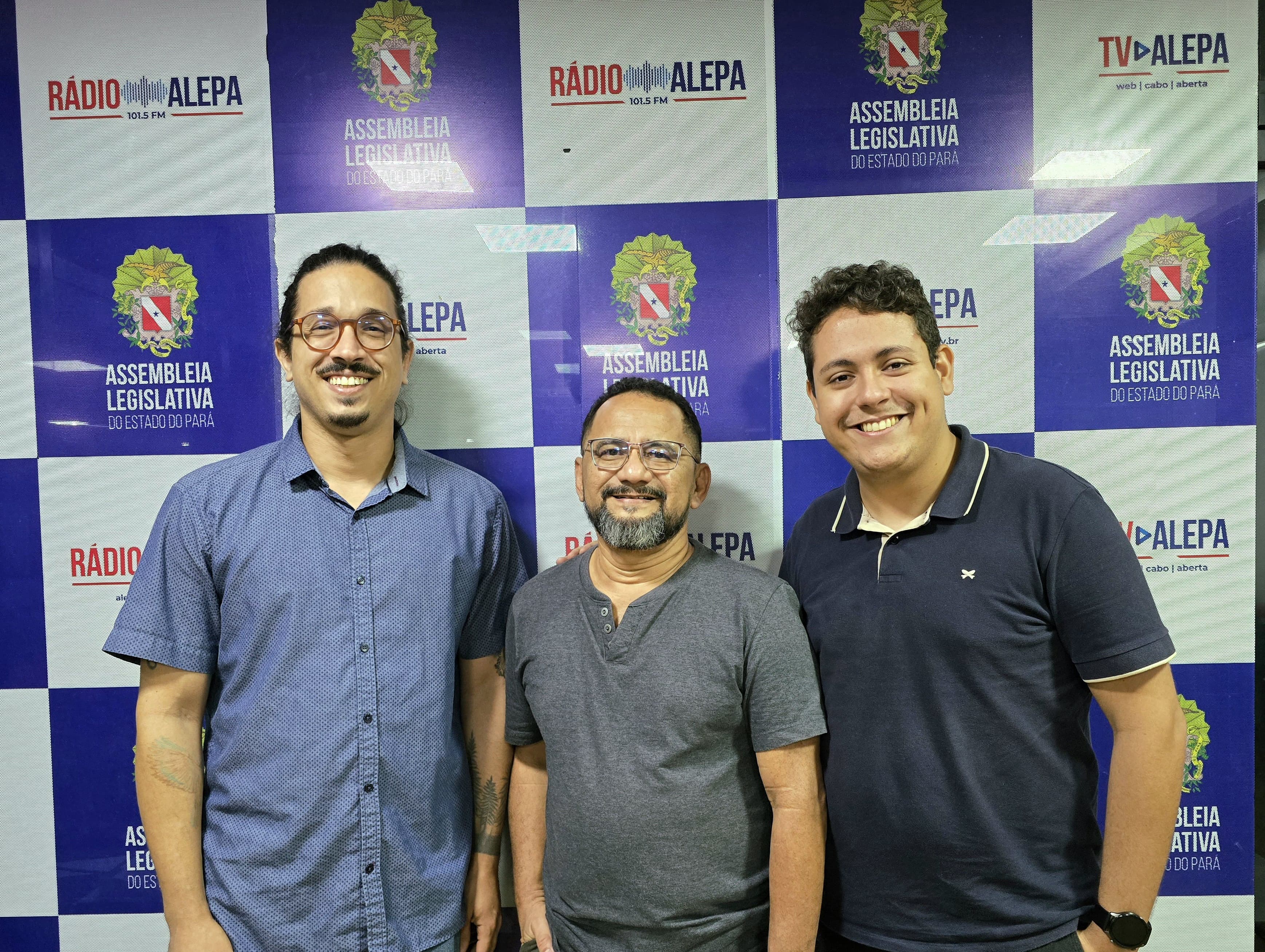 Raphael Guimarães, Aldo Cruz e Gabriel Oliveira