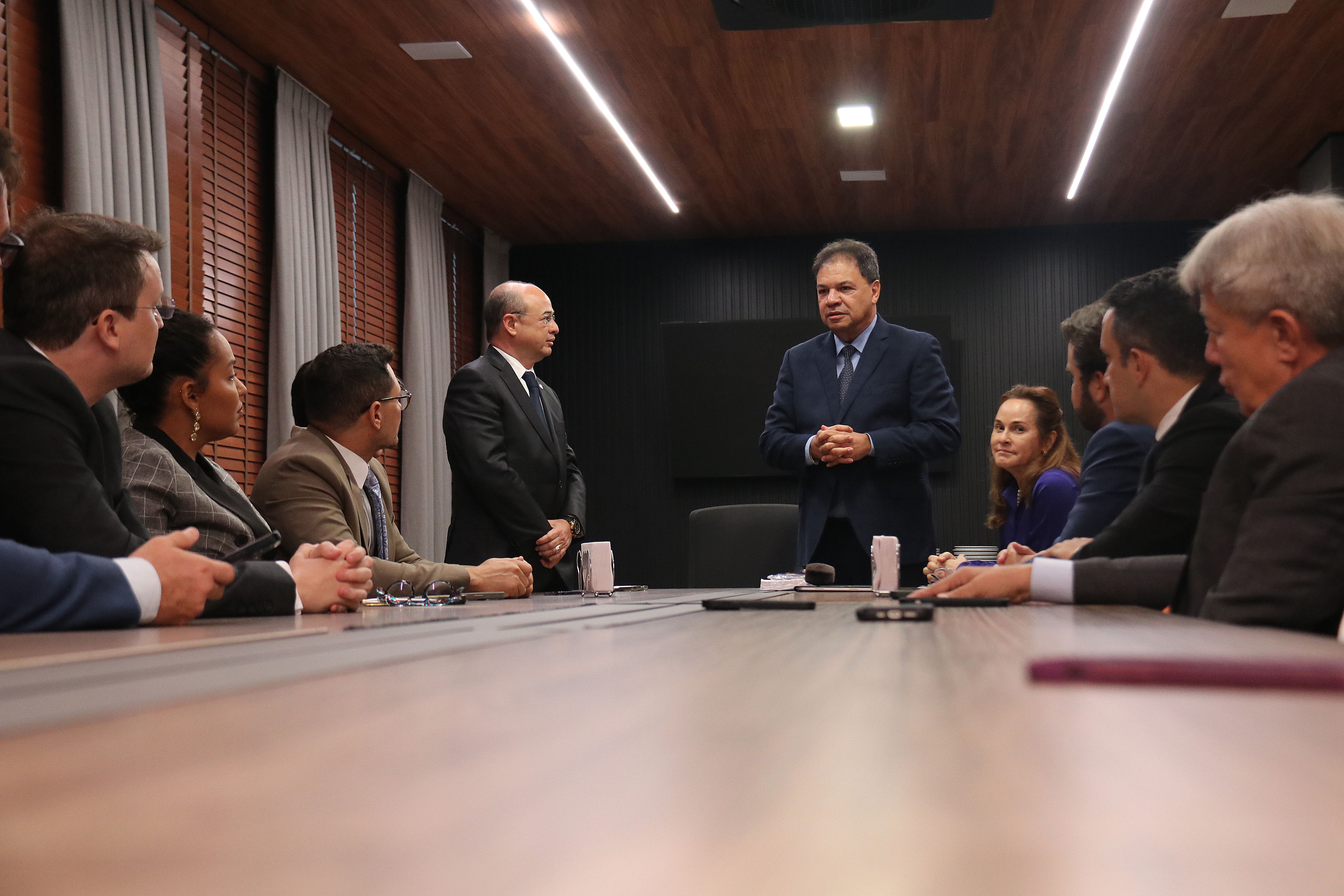 Presidente da Unale visita as instalações do Palácio da Cabanagem