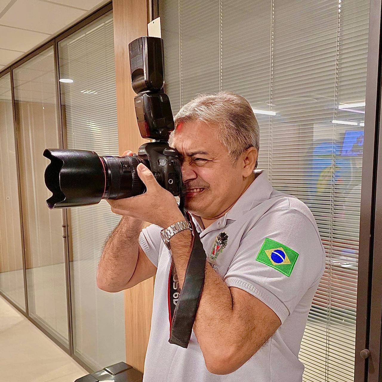 O fotógrafo Balthazar Costa faz parte da equipe da Alepa/AID