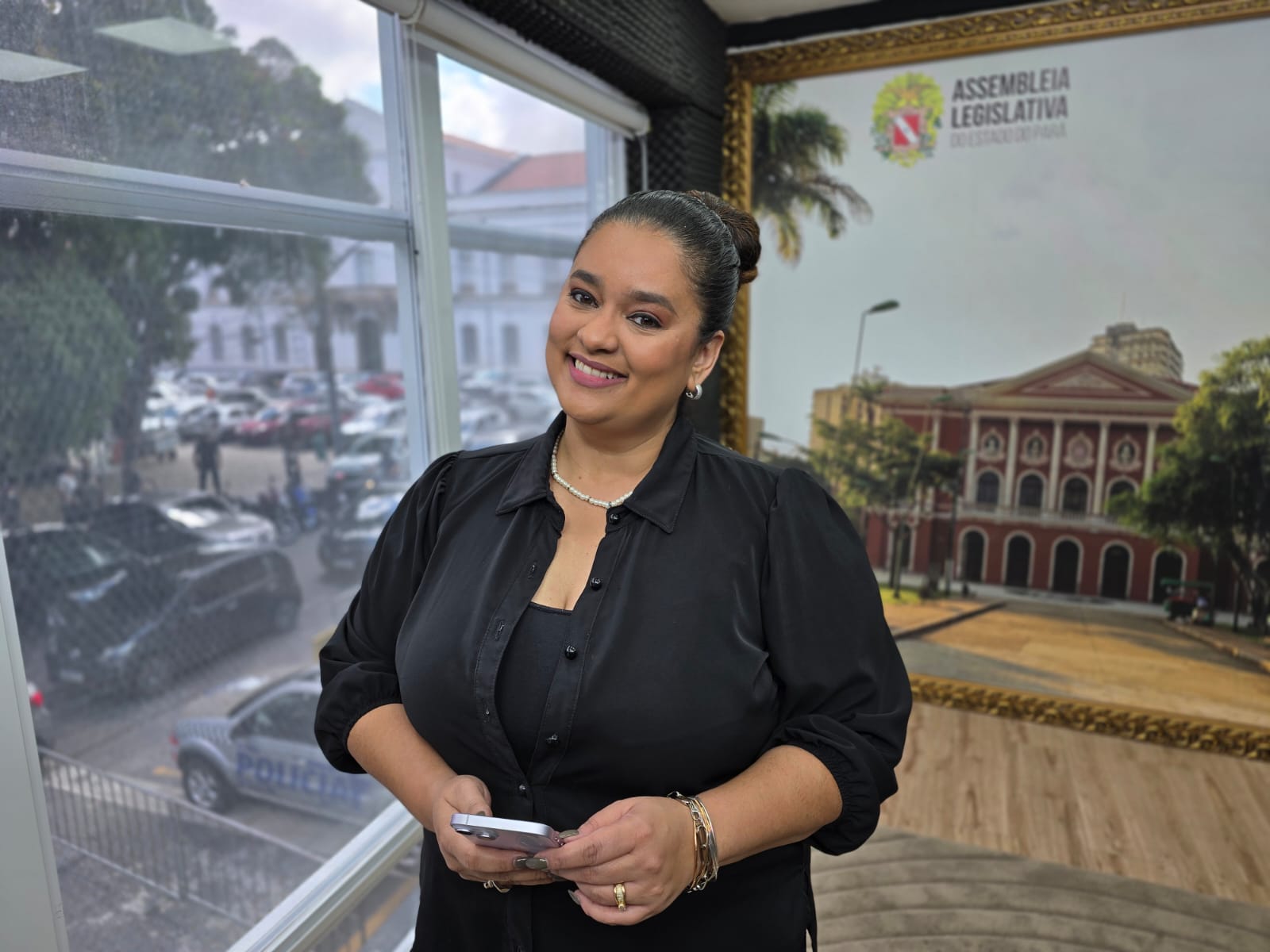 A presidente da Fundação Rádio e TV da Alepa, Haynna Hálex destacou a importância da Rádio Alepa