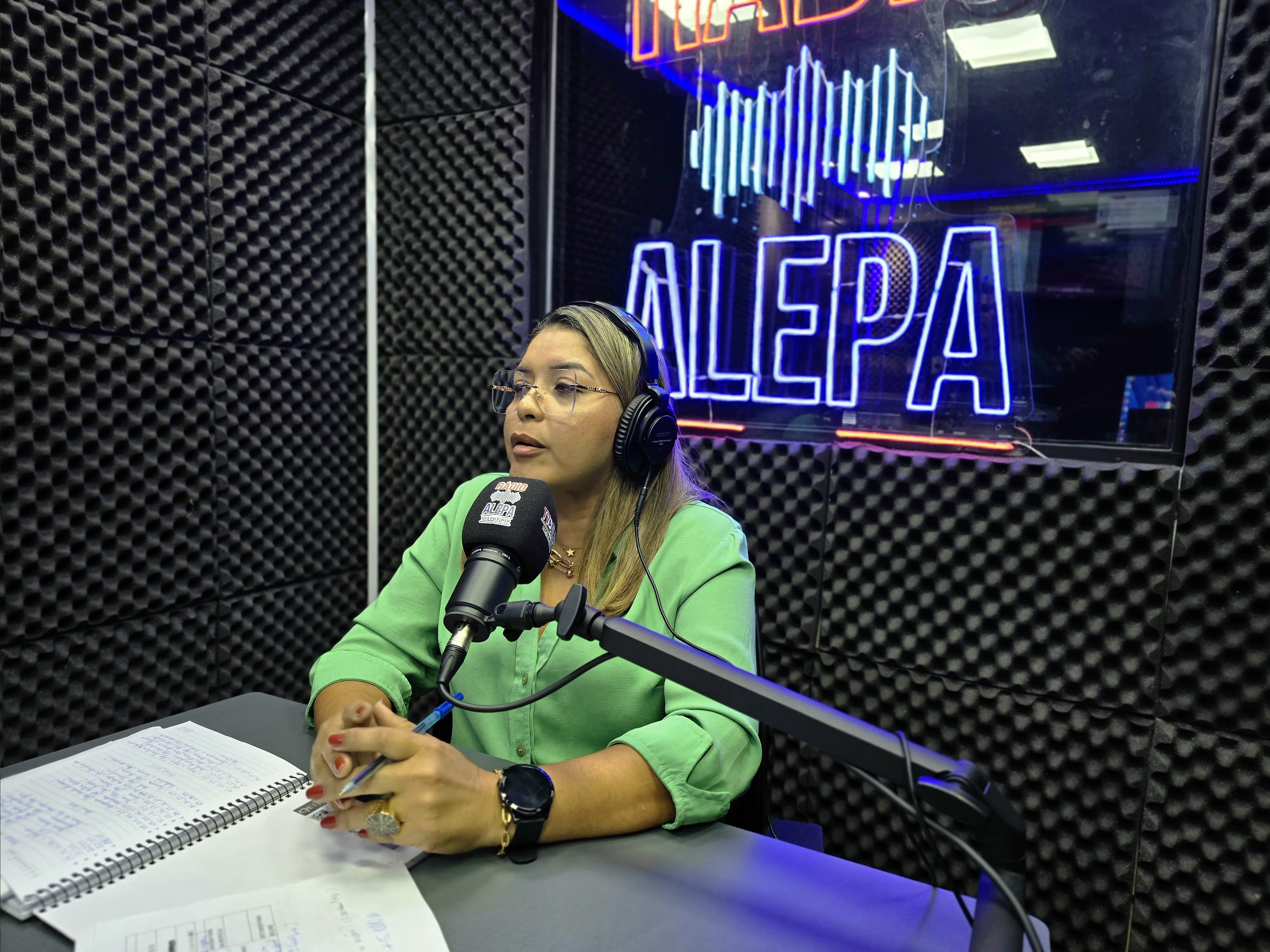 A chefe de Divisão do Cac, Lidiane  Vasconcelos, destacou que o CAC Itinerante vem impactado positivamente a vida das pessoas que recebem o serviço.