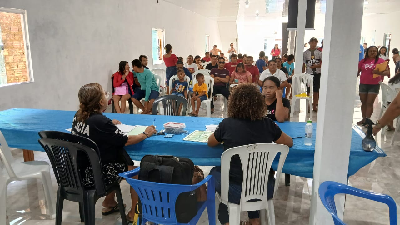 Essa ação faz parte da programação itinerante do CAC, que vem atendendo às demandas de várias localidades. 