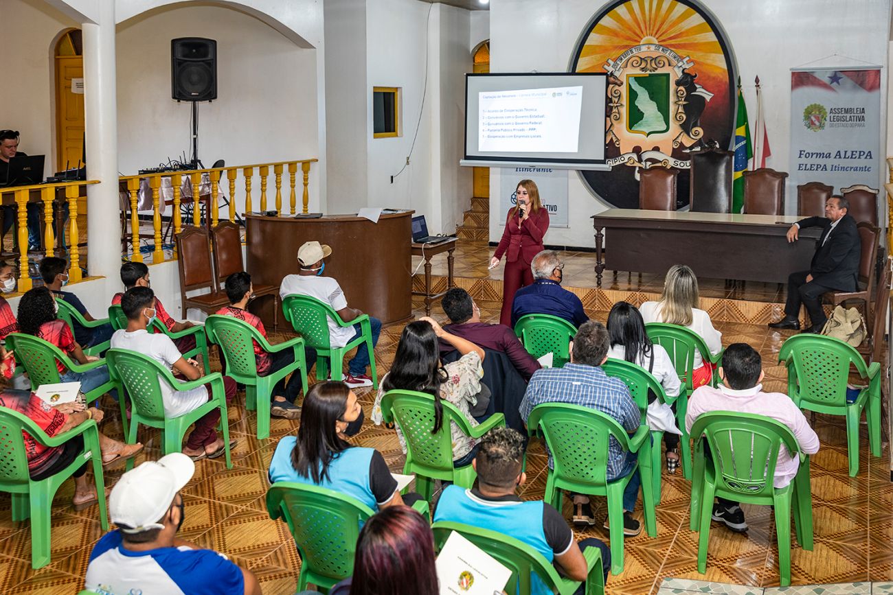 O Programa Alepa Itinerante leva toda a estrutura do parlamento estadual a diferentes regiões do Pará.