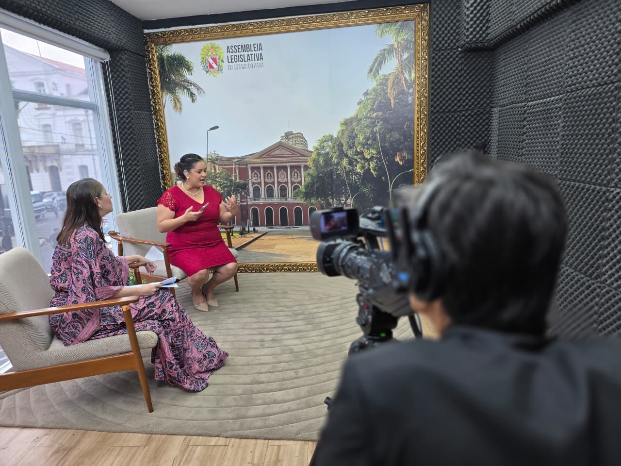 A coordenação da cobertura ficou sob a responsabilidade da presidente da Fundação, Haynna Hálex, que também atuou na apresentação ao lado da jornalista Dina Santos