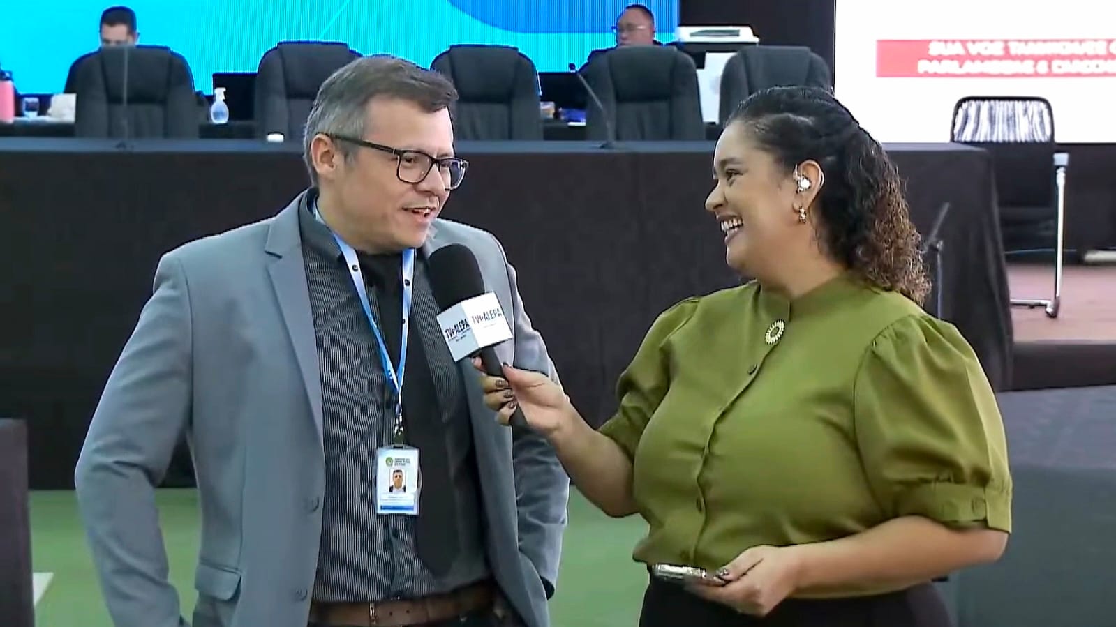 O diretor da TI da Alepa. Orêncio Júnior, falou de toda a logistica da transmissão ao vivo.