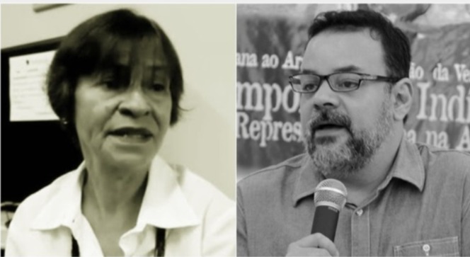 Hecilda Veiga e Paulo Fonteles Filho