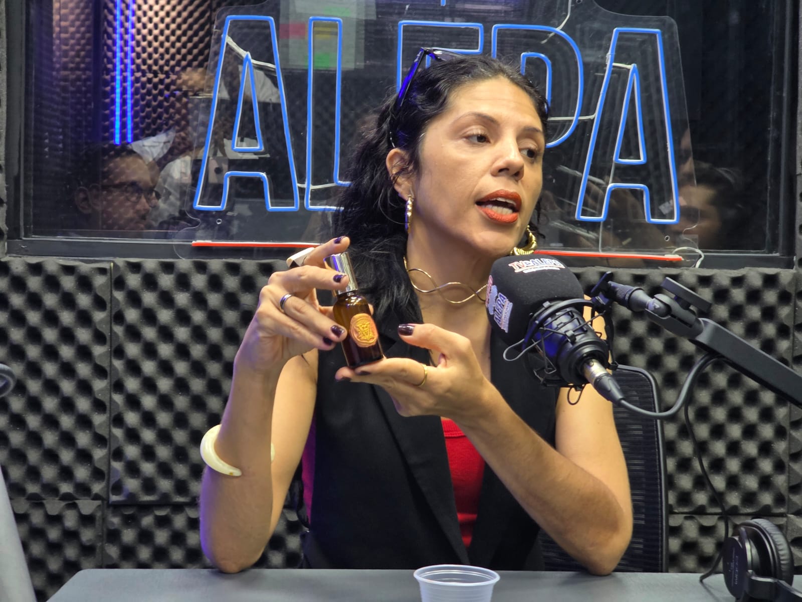 Gláudia  falou sobre a neurociência por trás do cheiro.