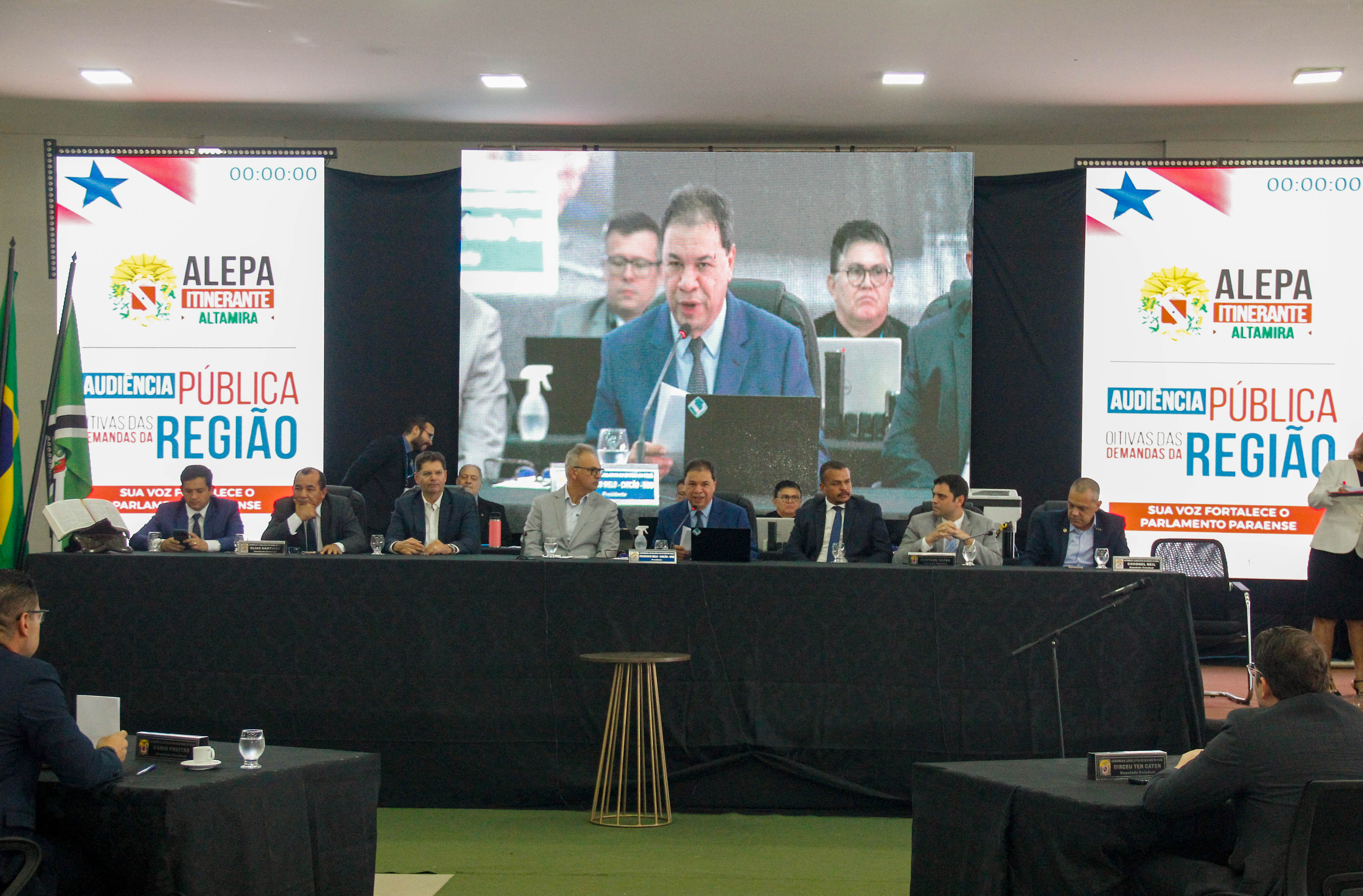 Realizada pela gestão do presidente deputado Chicão (MDB), o projeto Alepa Itinerante COP30 tem como objetivo descentralizar as ações legislativas.