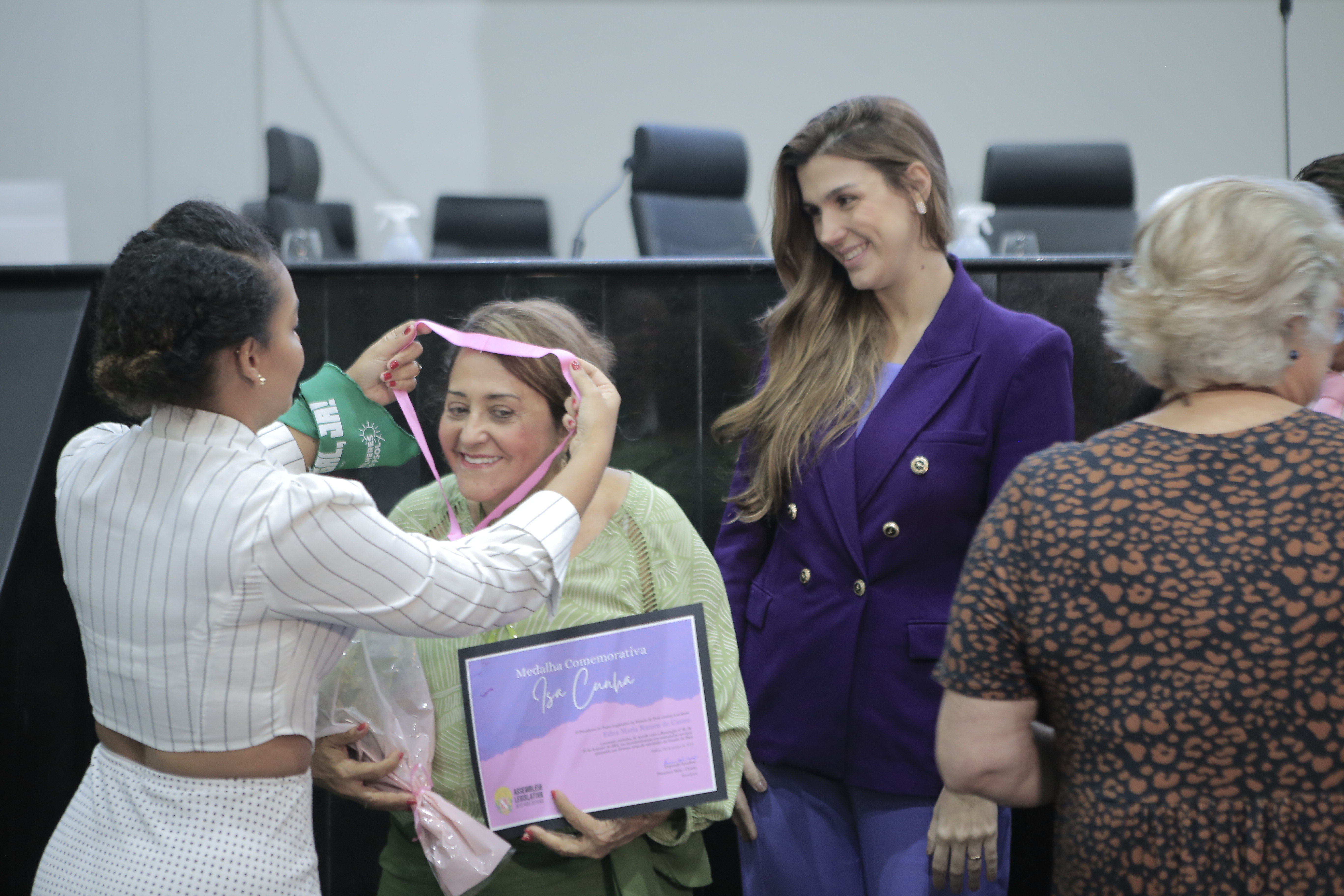 Balthazar Costa (AID/ALEPA) Alepa realiza Sessão Solene de outorga Medalha Isa Cunha